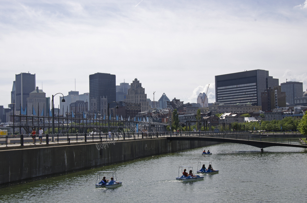 Paddle boats, Montreal, Quebec, Canada