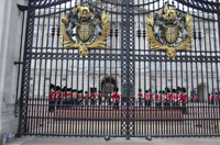 Changing of the guard, Buckingham Palace, London, England 2014-