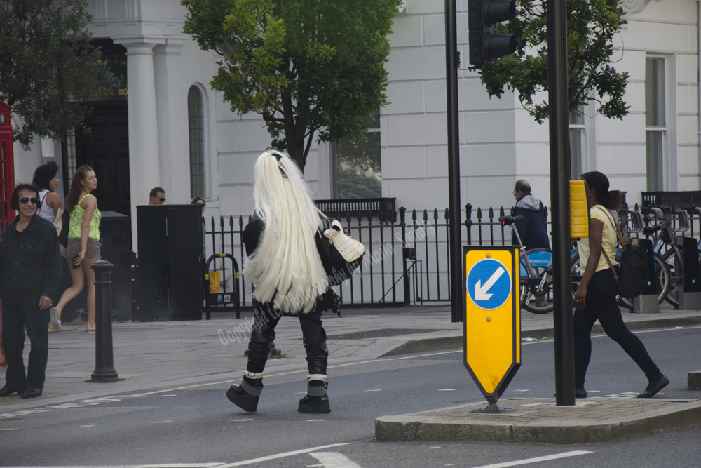 Long Blonde Hair, London, England 2014