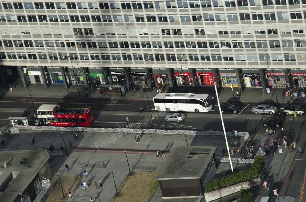 View from the London Eye, London, England 2014