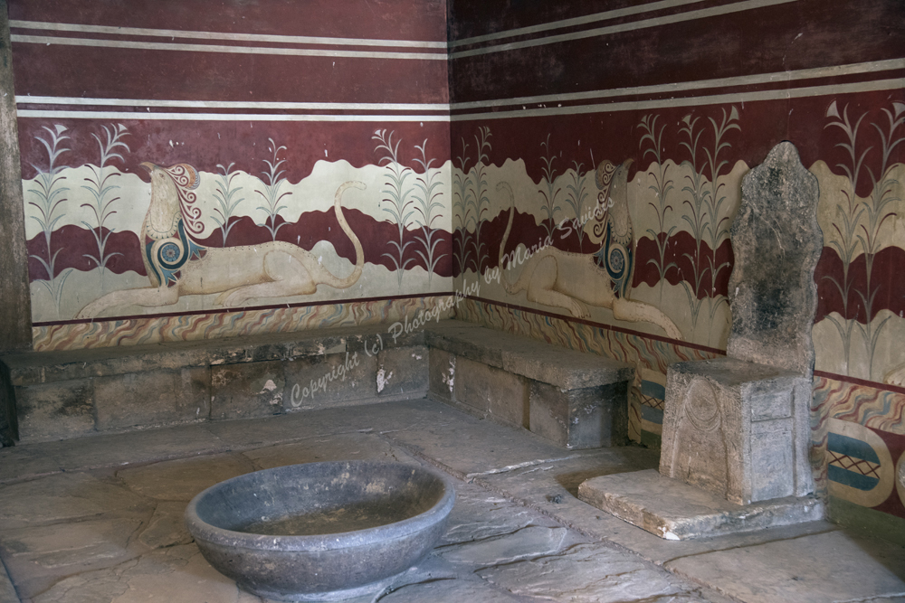 Knossos Palace, Heraklion, Crete 2017