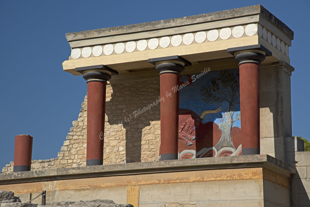 Knossos Palace, Heraklion, Crete 2017