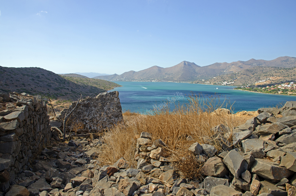 Spinalonga Island (Former Leper Colony,) Elounda, Lassithi Nomos, Crete, Greece 2017