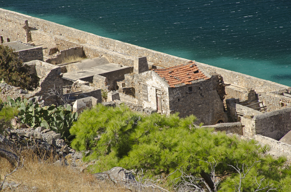 Spinalonga Island (Former Leper Colony,) Elounda, Lassithi Nomos, Crete, Greece 2017