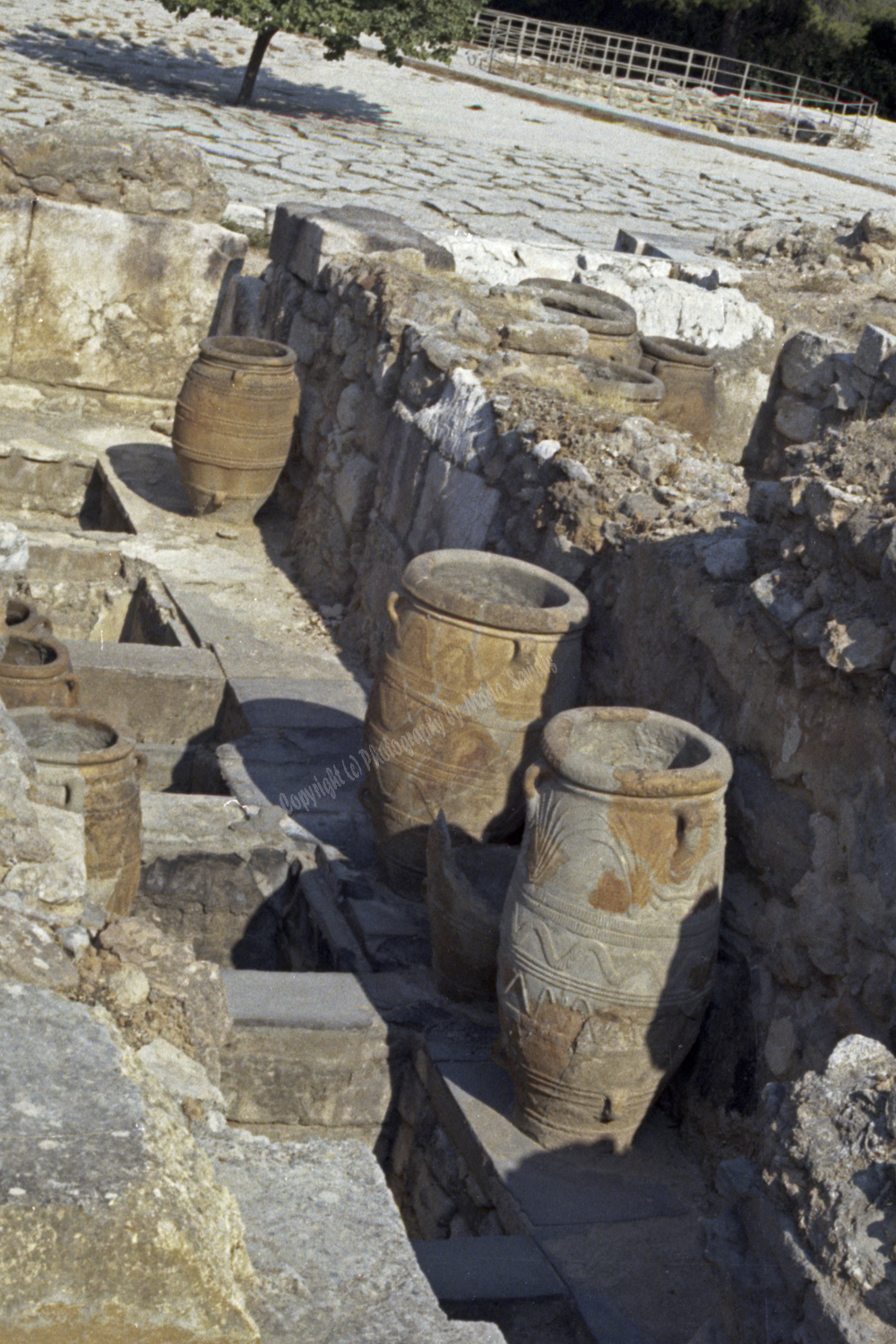 Knossos Palace, Heraklion, Crete 1973