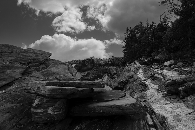 Shale, La Verna Preserve Hiking Trail, Bristol, Maine 2021
