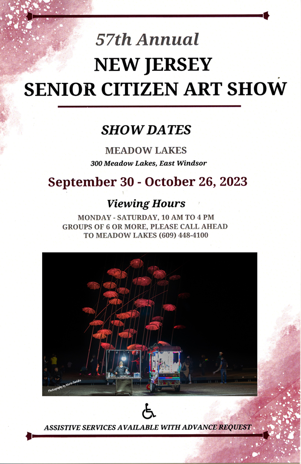 NJ Senior Citizen Art Show 2023