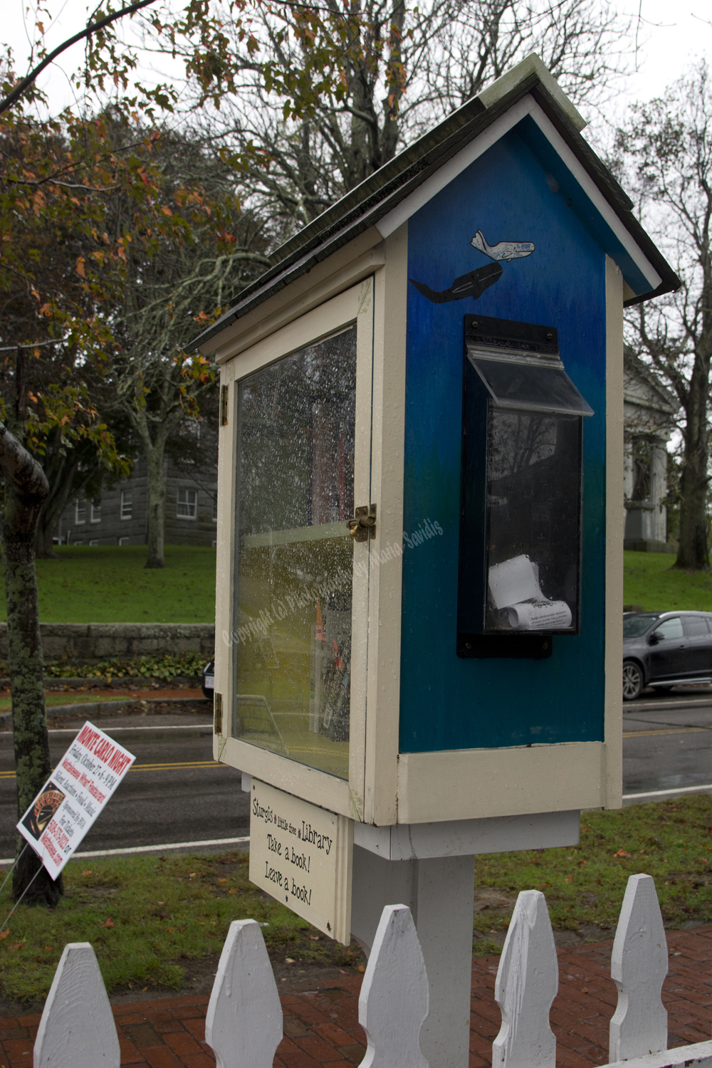 Little Free Library, Barnstable, Cape Cod, Massachusets