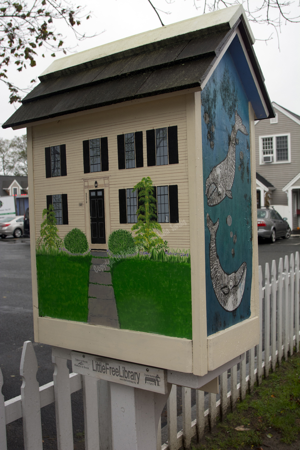 Little Free Library, Barnstable, Cape Cod, Massachusets