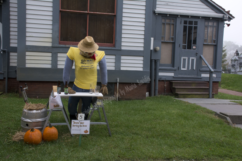 Scarecrows in Cape May, NJ