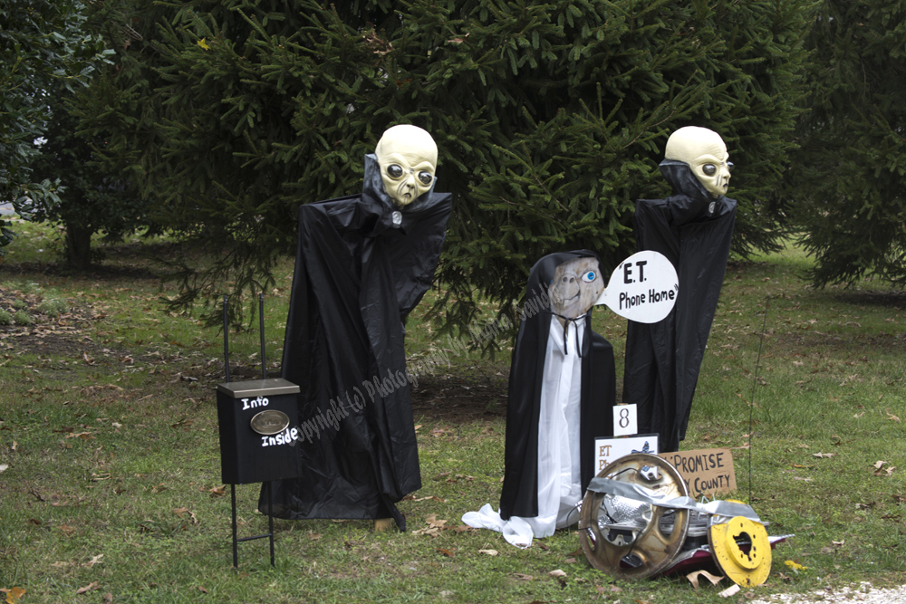 Scarecrows in Cape May, NJ