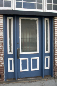 Williamsburg, Brooklyn 2017-71D-4075 Blue Door