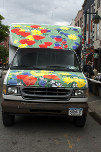 Williamsburg, Brooklyn 2017-71D-4136 Colorful Van
