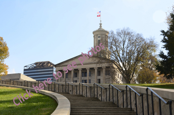 Click here to see photographs of Tennessee's Capitol Building and surrounding area