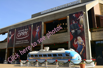 Click here to see photographs of Nashville's Music Valley and the Grand Ole Opry