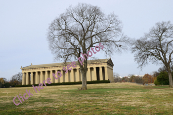Click here to see photographs of Nashville's Centennial Park and Parthenon