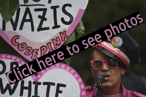 Click here to see photographs from the demontration against hate , Washington DC